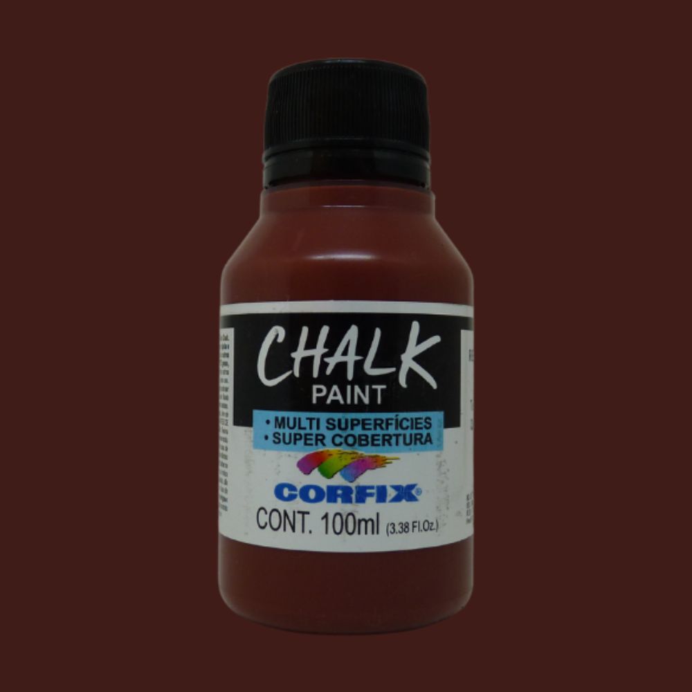 Tinta Chalk Paint Corfix 100ml Acrílico Fosco - Palácio da Arte