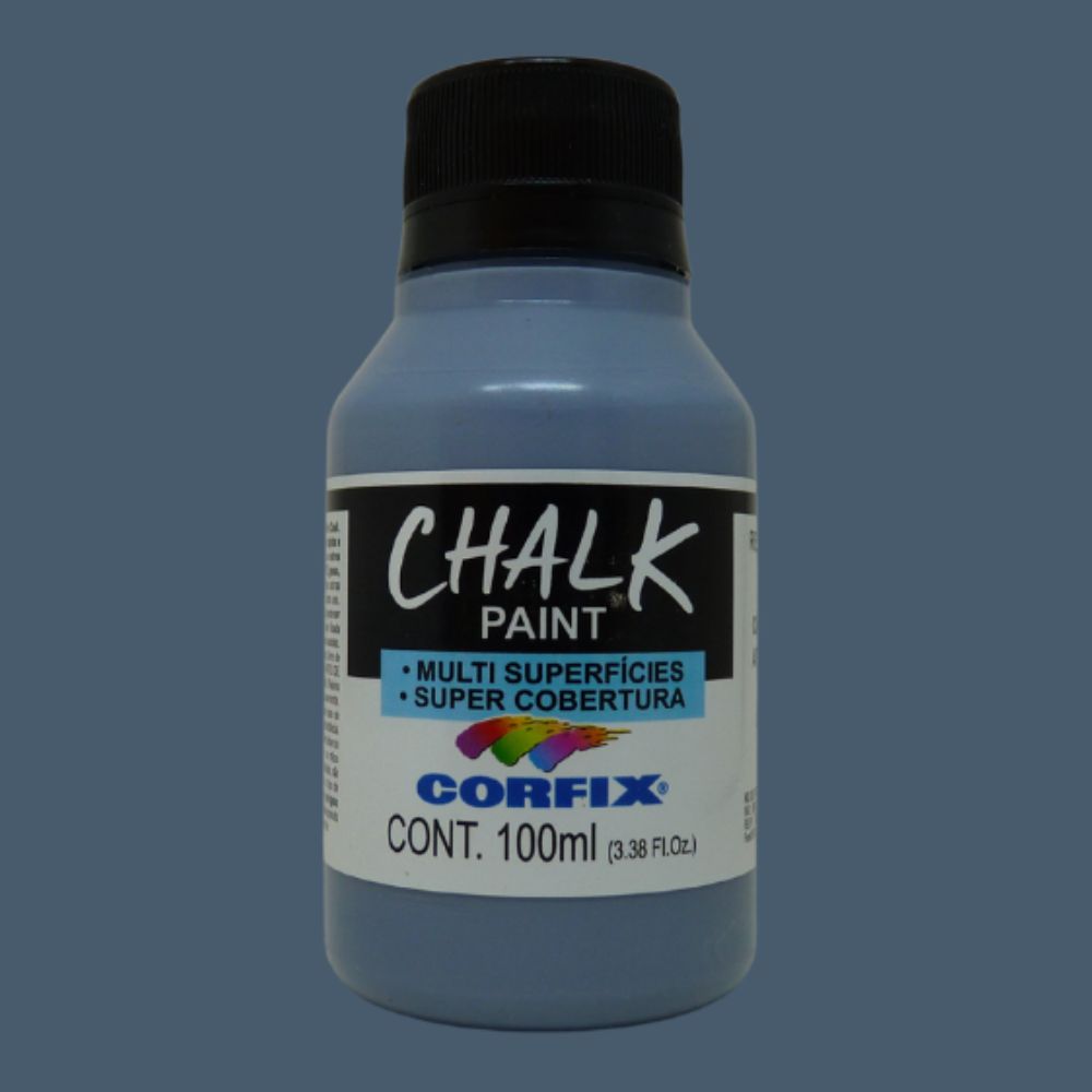 Tinta Chalk Paint Corfix 100ml Acrílico Fosco - Palácio da Arte