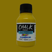 Tinta Chalk Paint Corfix 100ml Acrílico Fosco - Palácio da Arte