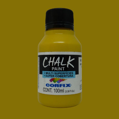 Tinta Chalk Paint Corfix 100ml Acrílico Fosco - Palácio da Arte