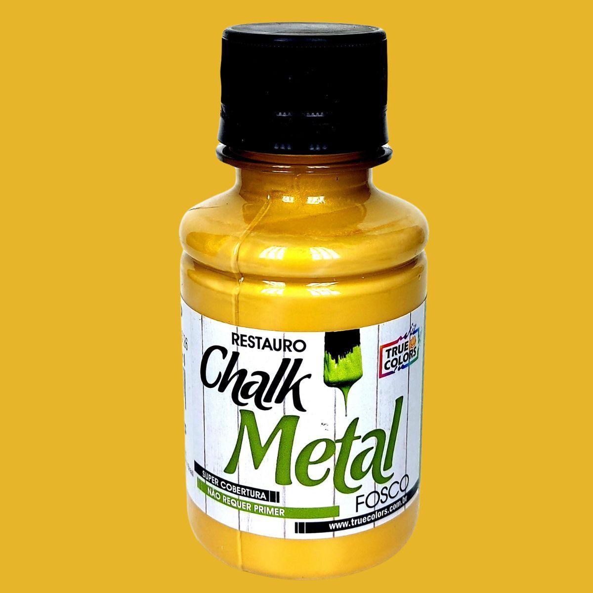 Tinta Chalk True Colors 100ml Metálica - Palácio da Arte