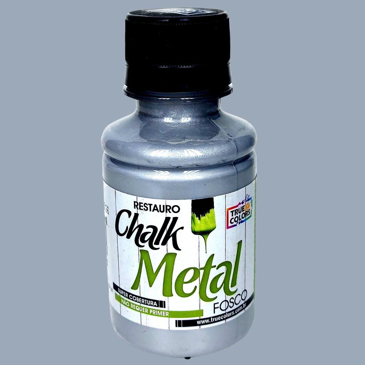 Tinta Chalk True Colors 100ml Metálica - Palácio da Arte