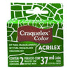 Tinta Craquelex Color Acrilex Kit com 1 Verniz Base e 1 Verniz Craquelador - 558 Verde Vivo