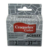Tinta Craquelex Color Acrilex Kit com 1 Verniz Base e 1 Verniz Craquelador - 202 Prata