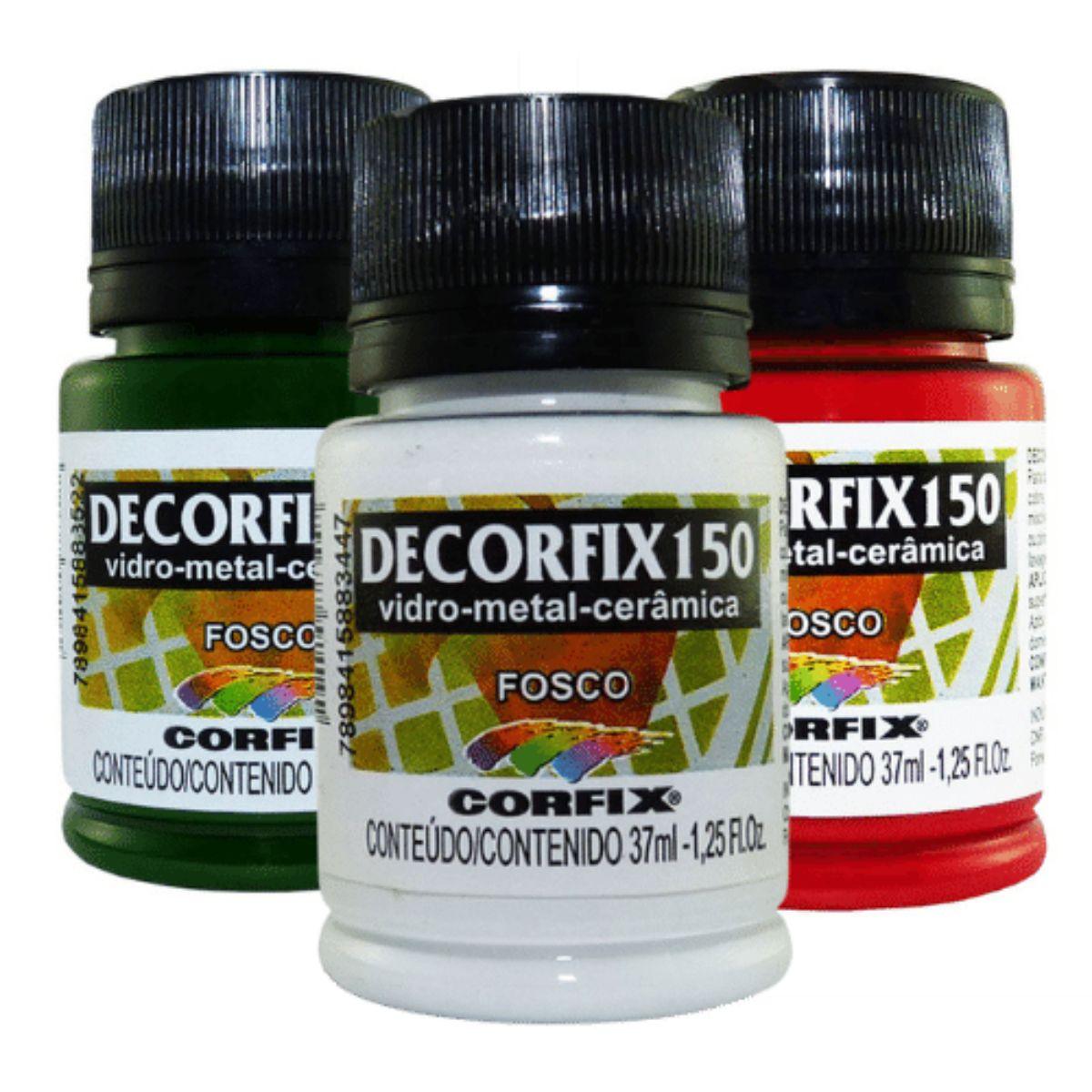 Tinta Decorfix 150 Corfix 37ml Fosca - Palácio da Arte