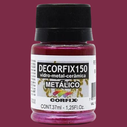 Tinta Decorfix 150 Corfix 37ml Metálica - Palácio da Arte
