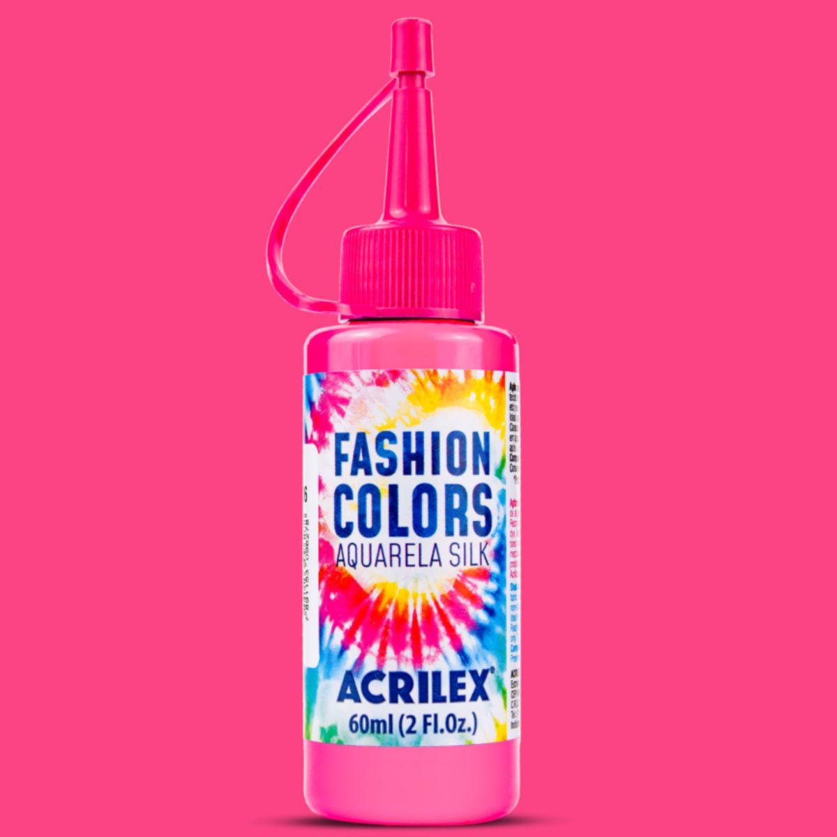 Tinta Fashion Colors Acrilex Silk Tie Dye 60ml - Palácio da Arte