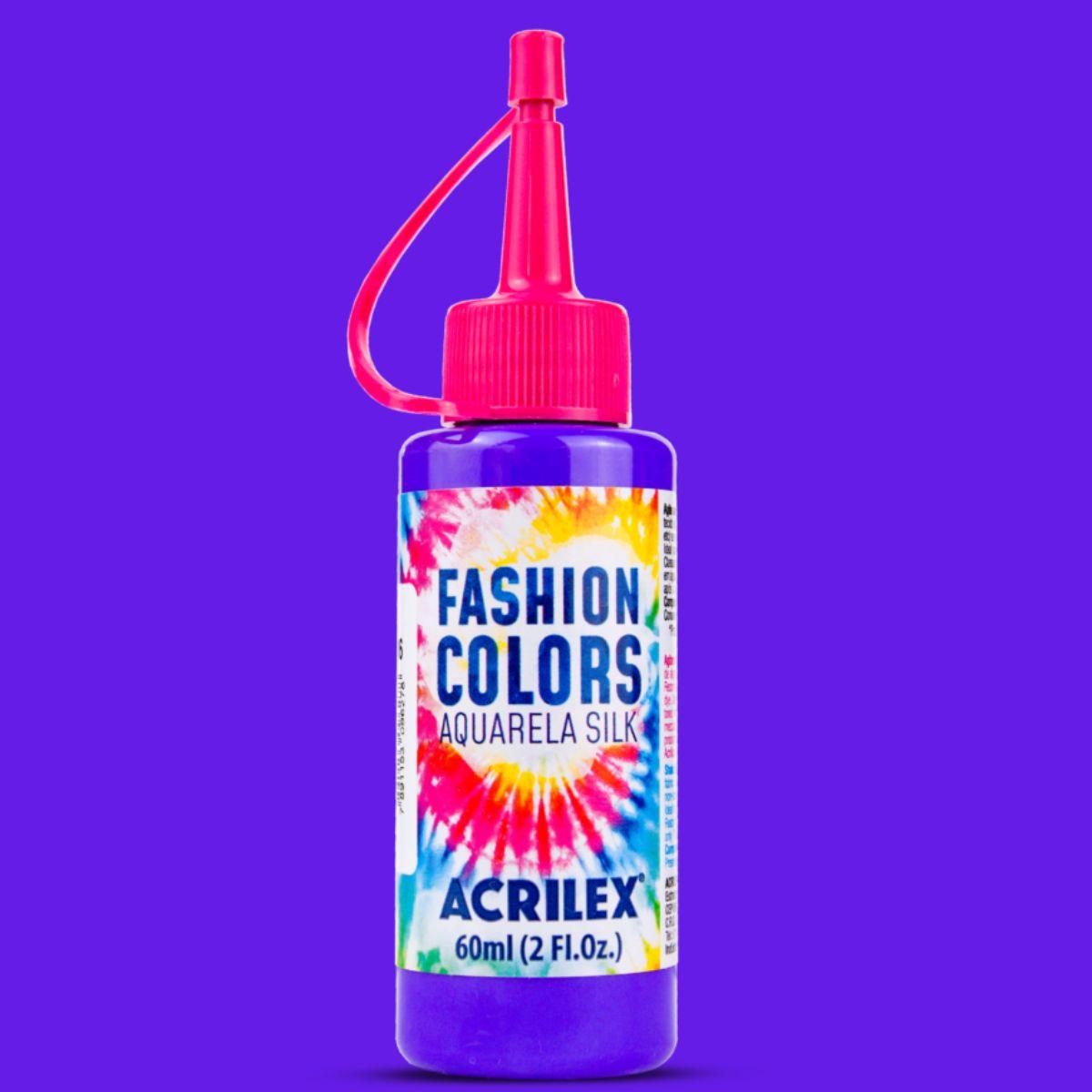 Tinta Fashion Colors Acrilex Silk Tie Dye 60ml - Palácio da Arte