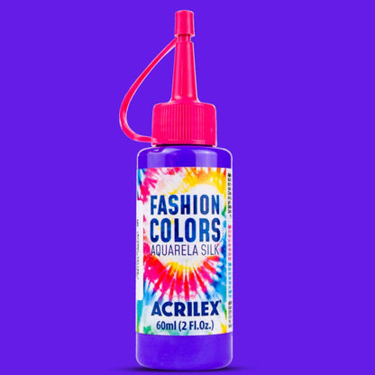 Tinta Fashion Colors Acrilex Silk Tie Dye 60ml - Palácio da Arte
