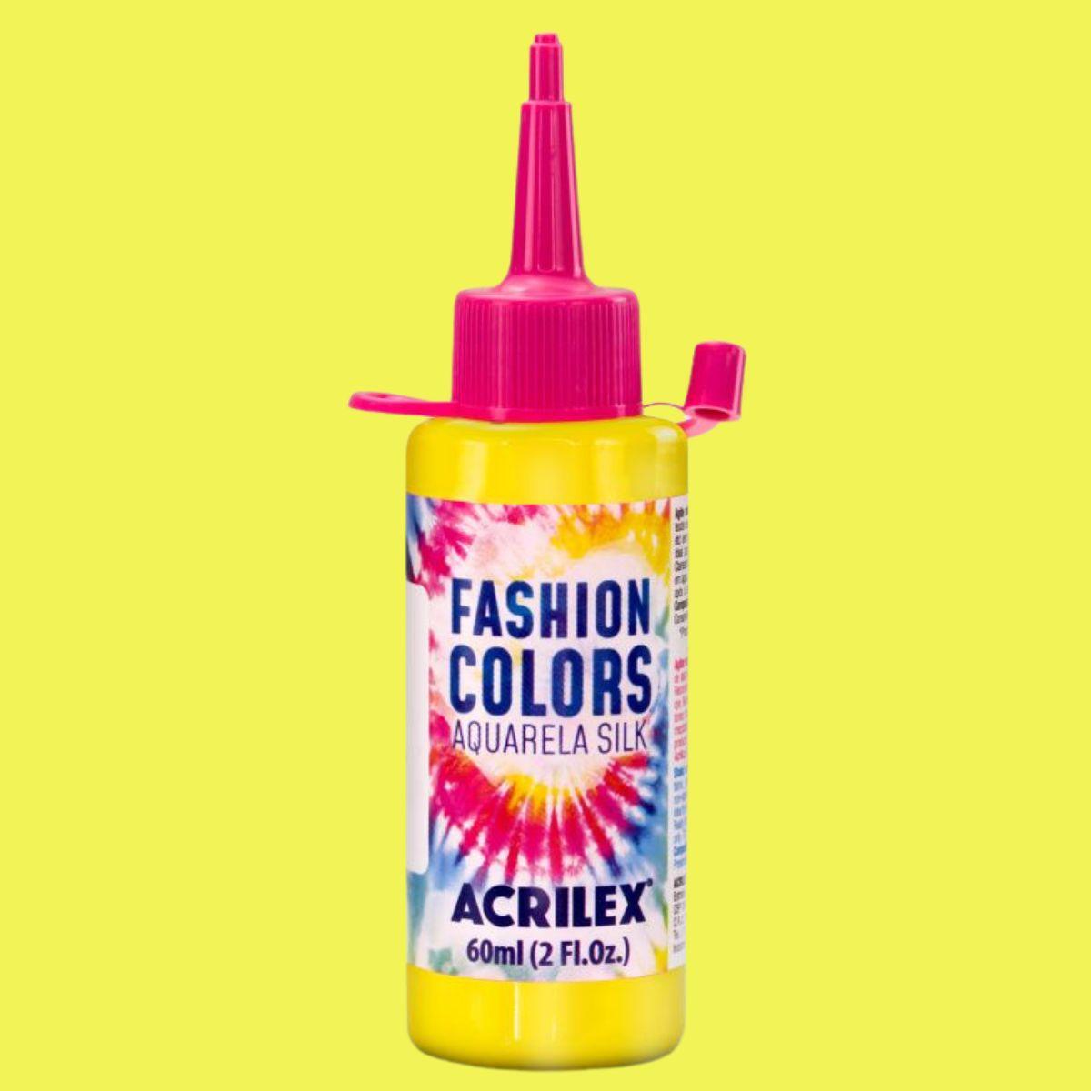 Tinta Fashion Colors Acrilex Silk Tie Dye 60ml - Palácio da Arte