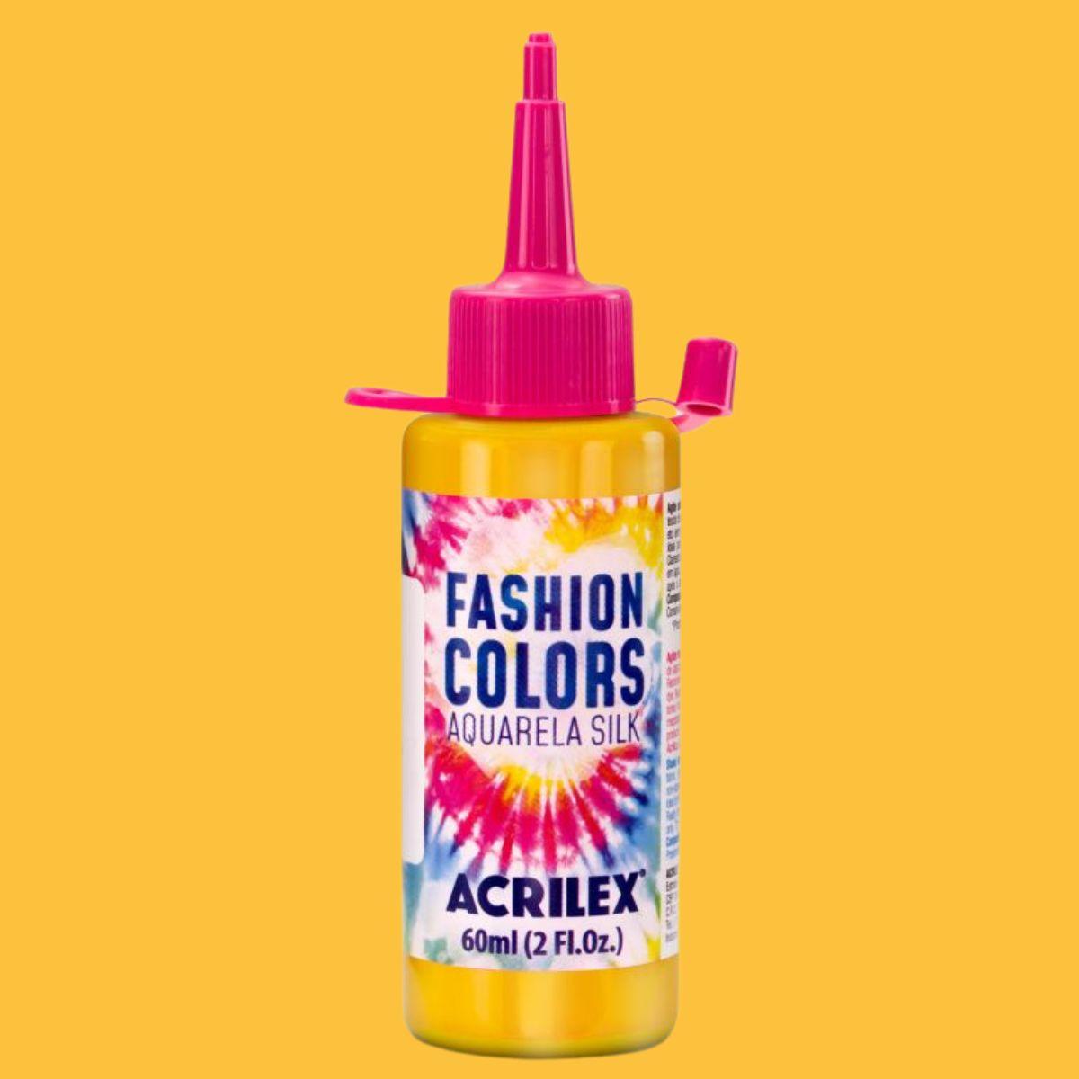 Tinta Fashion Colors Acrilex Silk Tie Dye 60ml - Palácio da Arte