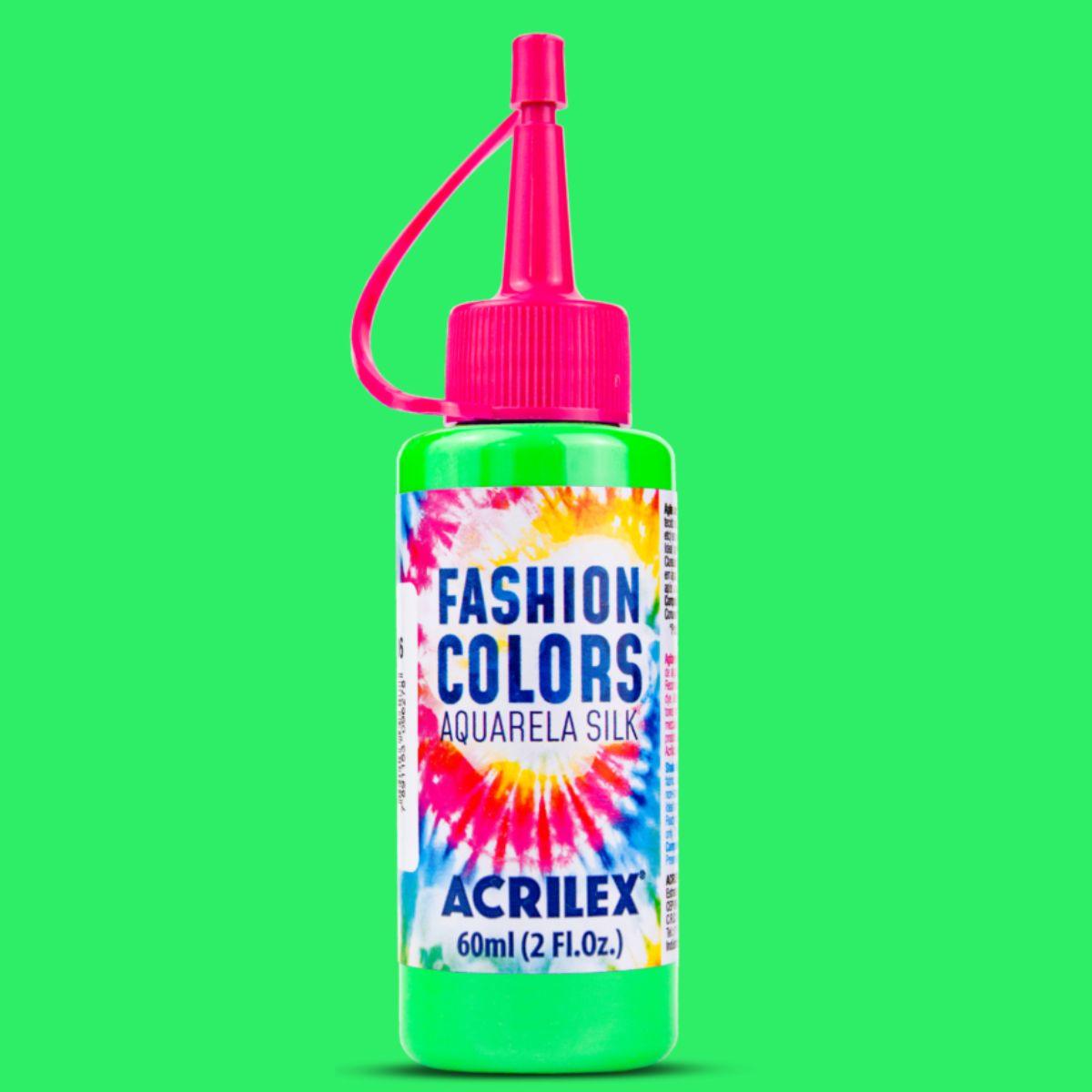 Tinta Fashion Colors Acrilex Silk Tie Dye 60ml - Palácio da Arte
