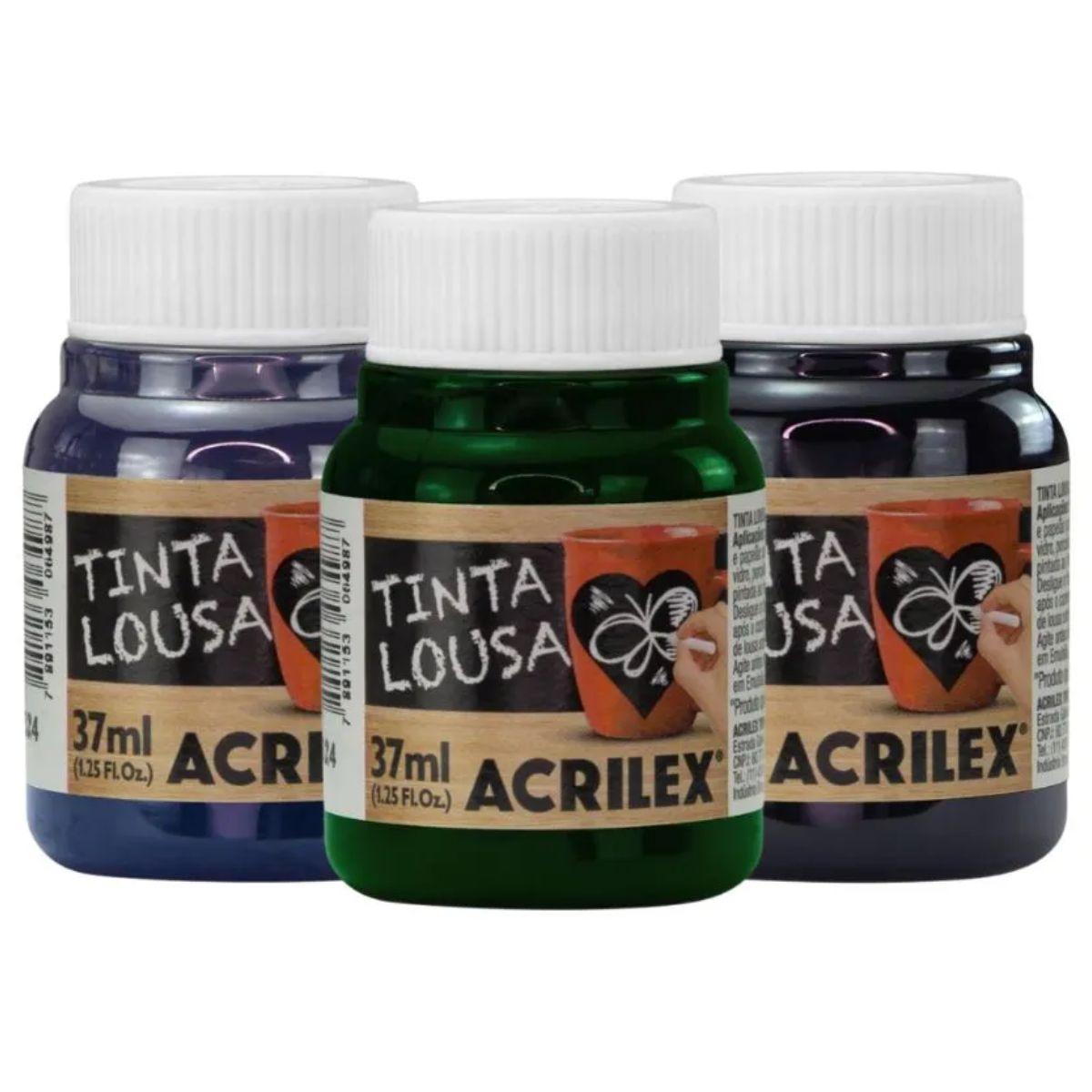 Tinta Lousa Acrilex 37ml Fosca - Palácio da Arte