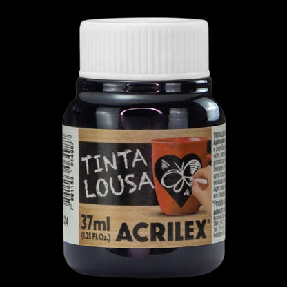 Tinta Lousa Acrilex 37ml Fosca - Palácio da Arte