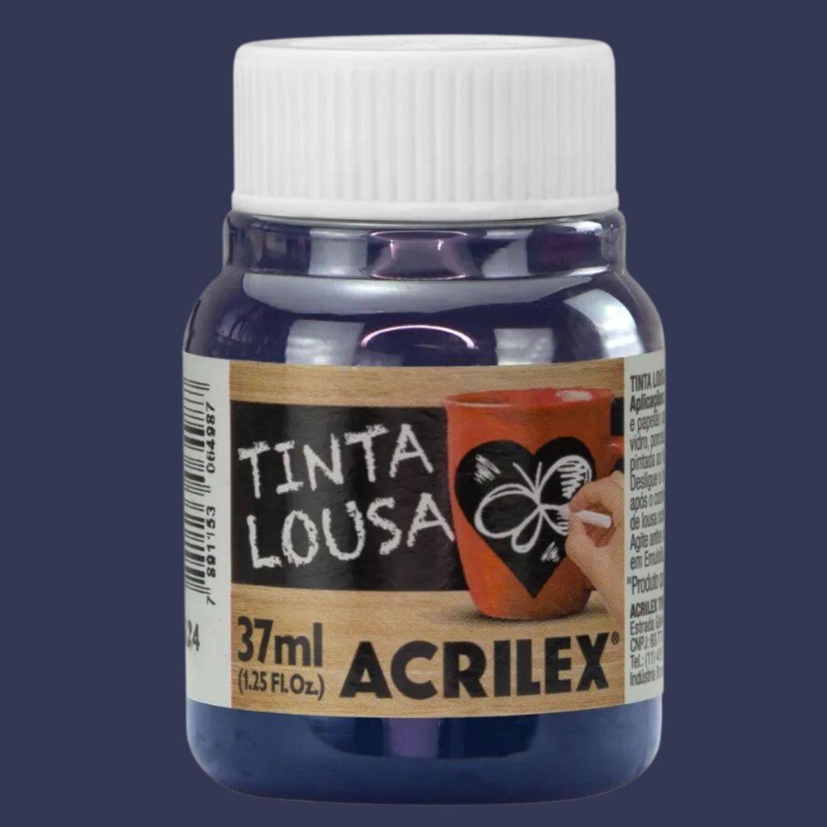 Tinta Lousa Acrilex 37ml Fosca - Palácio da Arte