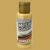Tinta Metal Colors Acrilex Acrílica Metálica 60ml - 532 Ouro