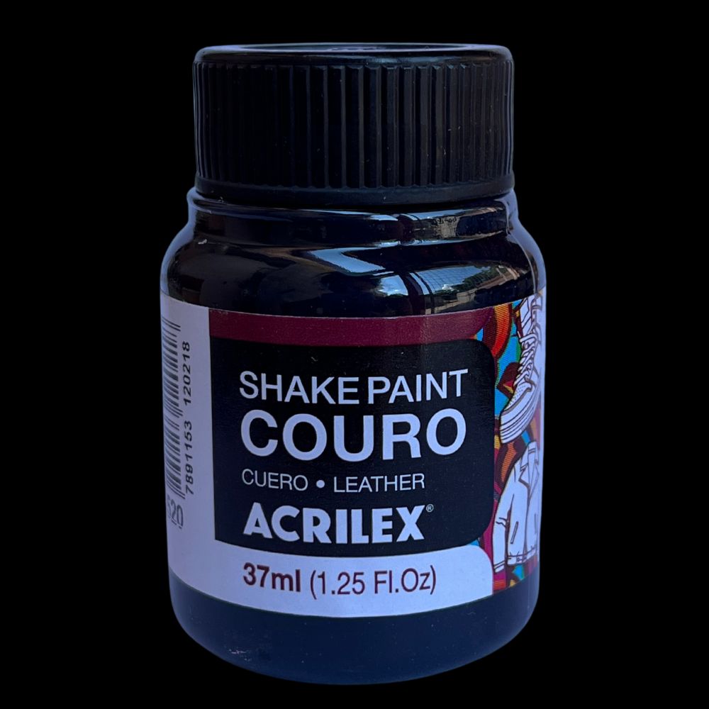 Tinta para Couro Acrilex 37ml Shake Paint - Palácio da Arte
