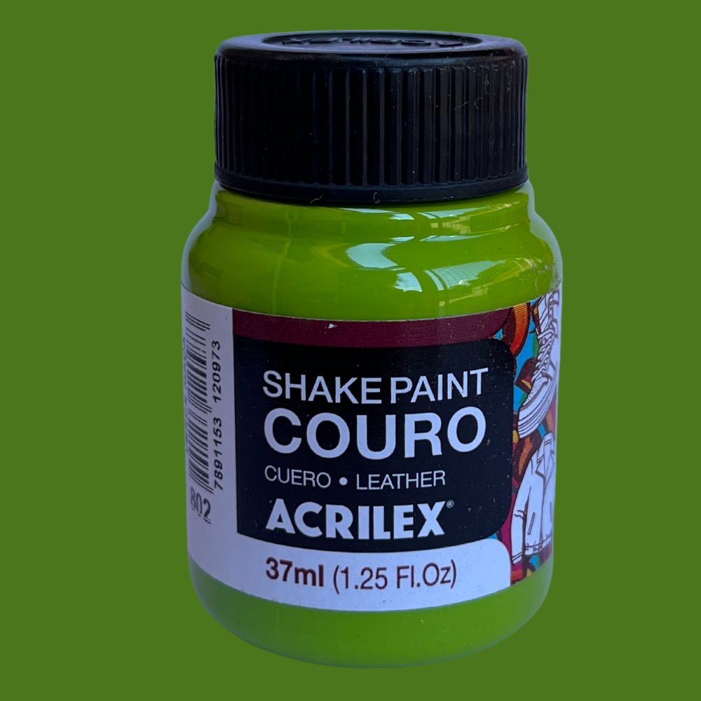 Tinta para Couro Acrilex 37ml Shake Paint - Palácio da Arte