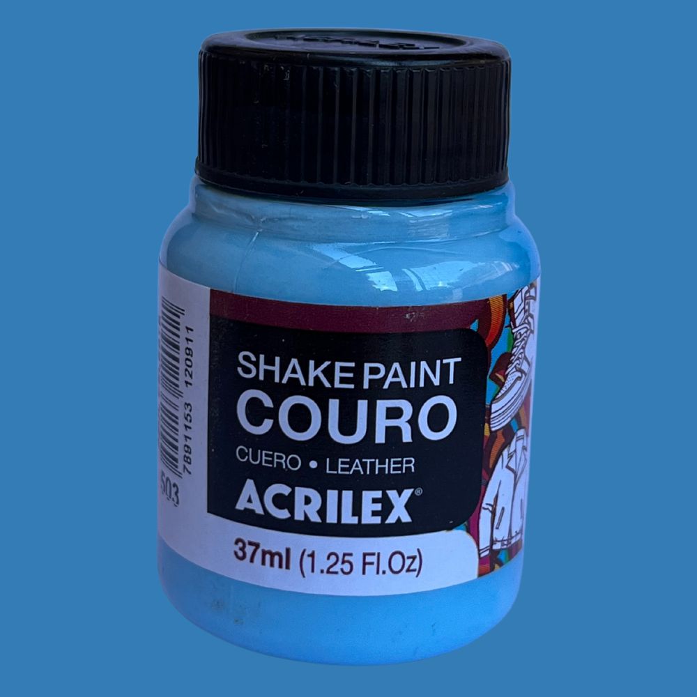 Tinta para Couro Acrilex 37ml Shake Paint - Palácio da Arte
