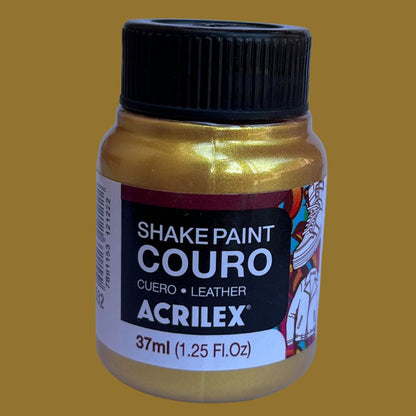 Tinta para Couro Acrilex 37ml Shake Paint - Palácio da Arte