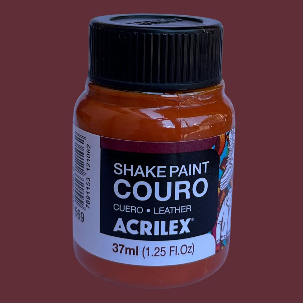 Tinta para Couro Acrilex 37ml Shake Paint - Palácio da Arte