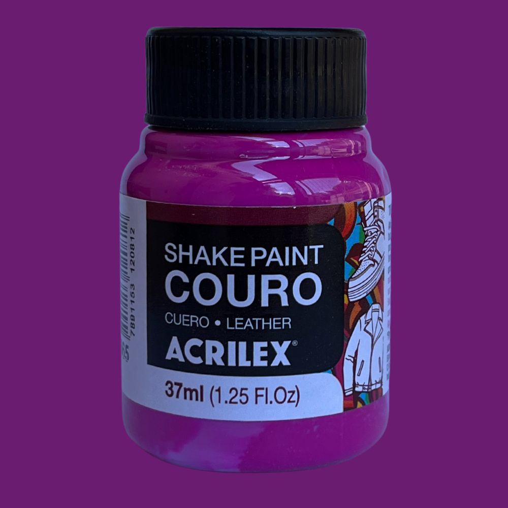 Tinta para Couro Acrilex 37ml Shake Paint - Palácio da Arte
