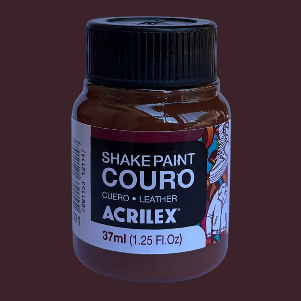 Tinta para Couro Acrilex 37ml Shake Paint - Palácio da Arte
