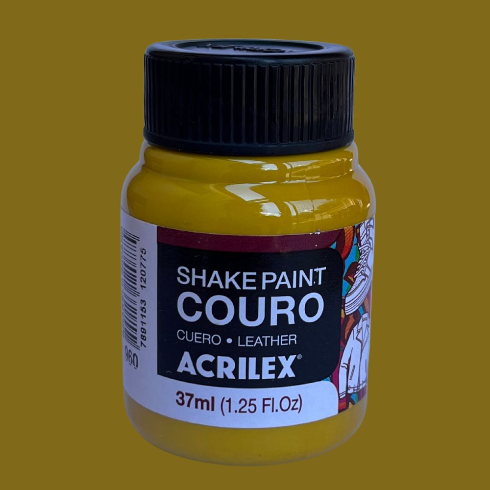 Tinta para Couro Acrilex 37ml Shake Paint - Palácio da Arte