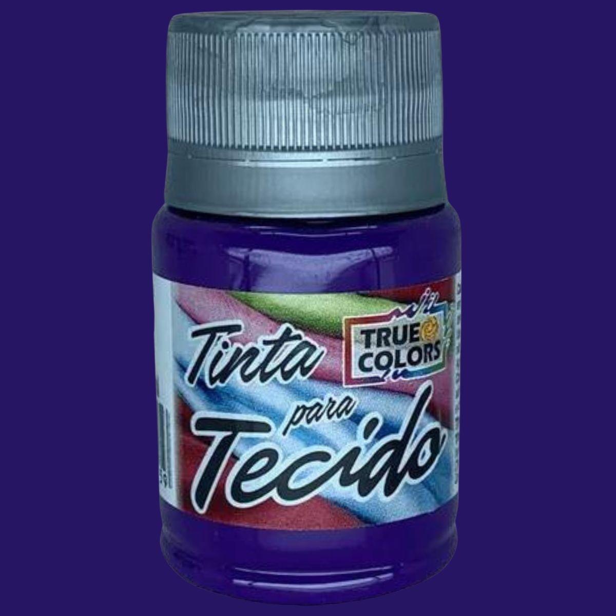 Tinta para Tecido True Colors 37ml Fosca - Palácio da Arte