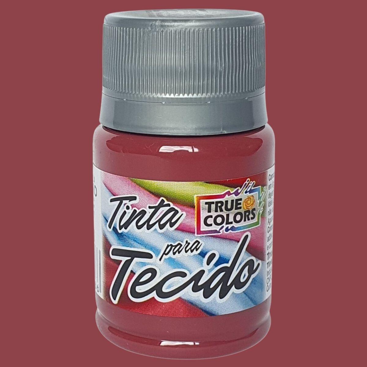 Tinta para Tecido True Colors 37ml Fosca - Palácio da Arte