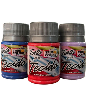 Tinta para Tecido True Colors 37ml Fosca - Palácio da Arte