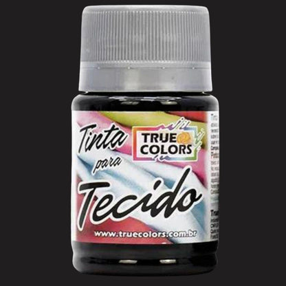 Tinta para Tecido True Colors 37ml Fosca - Palácio da Arte