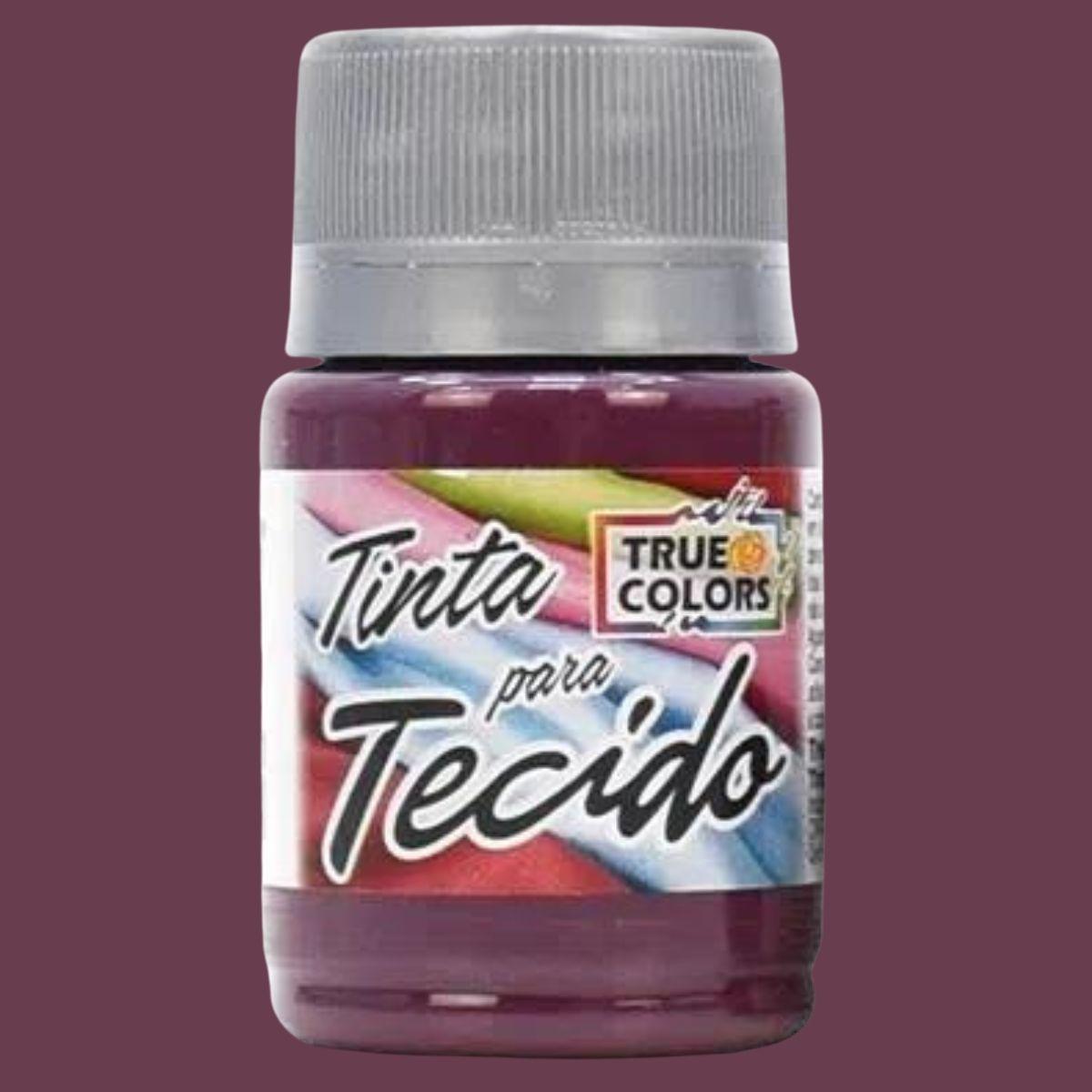 Tinta para Tecido True Colors 37ml Fosca - Palácio da Arte