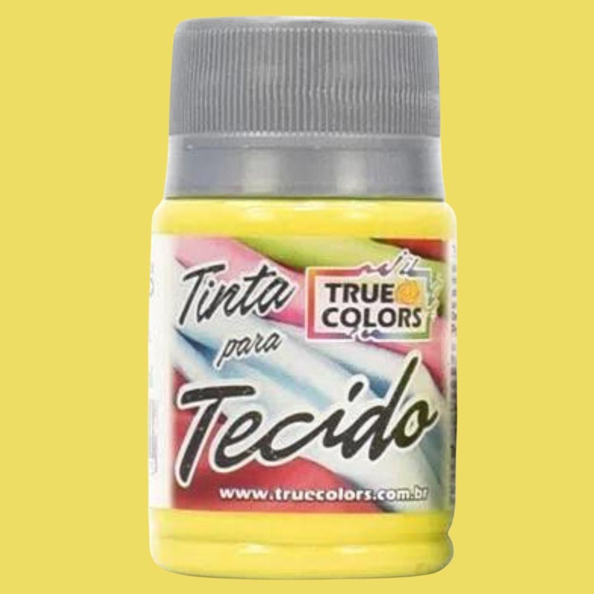 Tinta para Tecido True Colors 37ml Fosca - Palácio da Arte