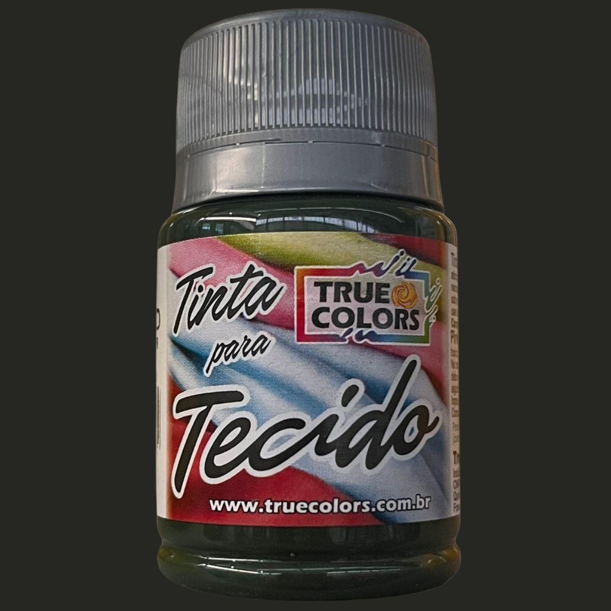 Tinta para Tecido True Colors 37ml Fosca - Palácio da Arte