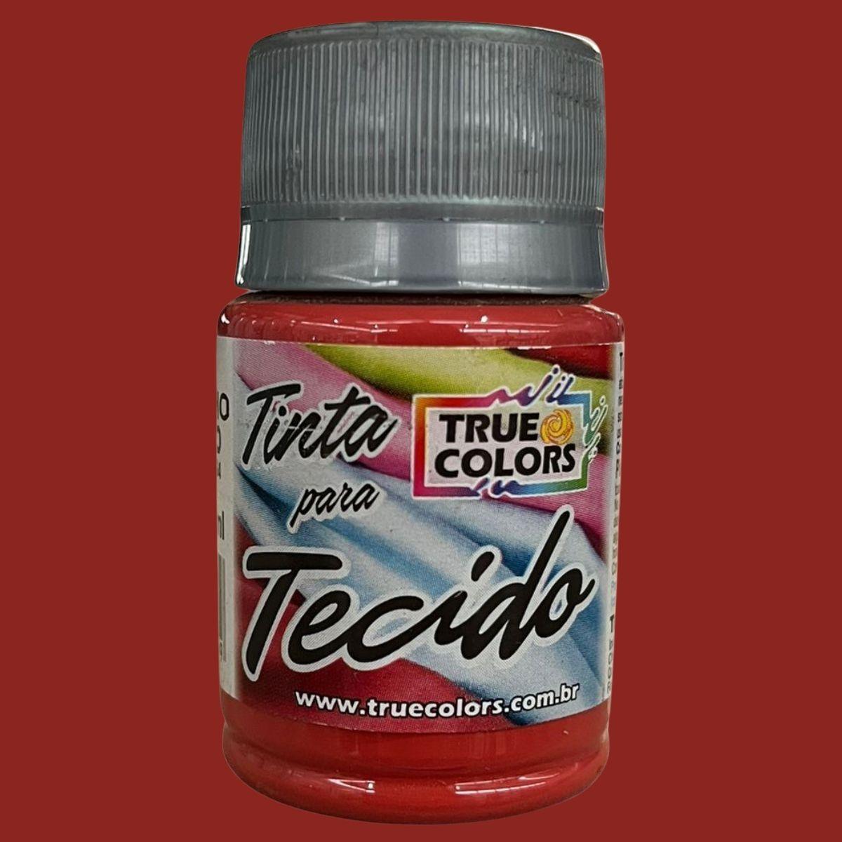 Tinta para Tecido True Colors 37ml Fosca - Palácio da Arte