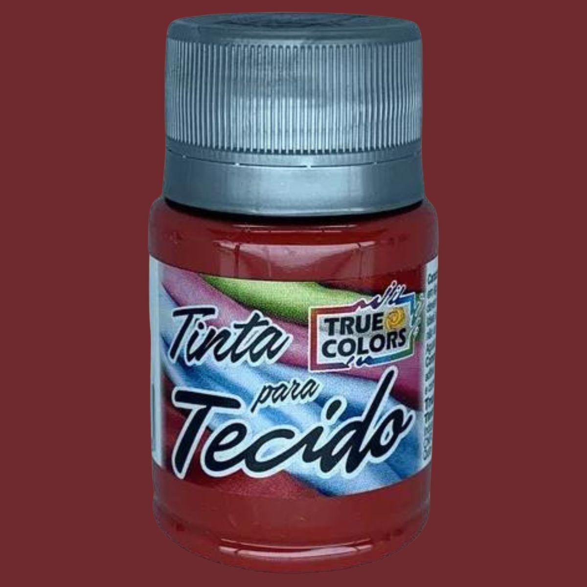 Tinta para Tecido True Colors 37ml Fosca - Palácio da Arte