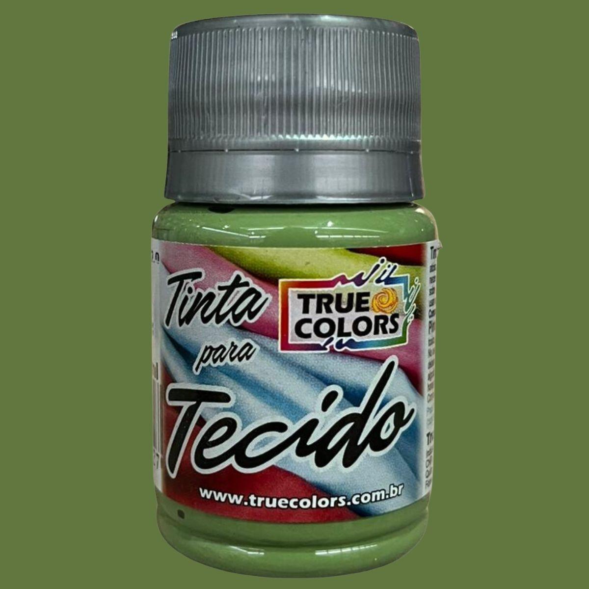 Tinta para Tecido True Colors 37ml Fosca - Palácio da Arte