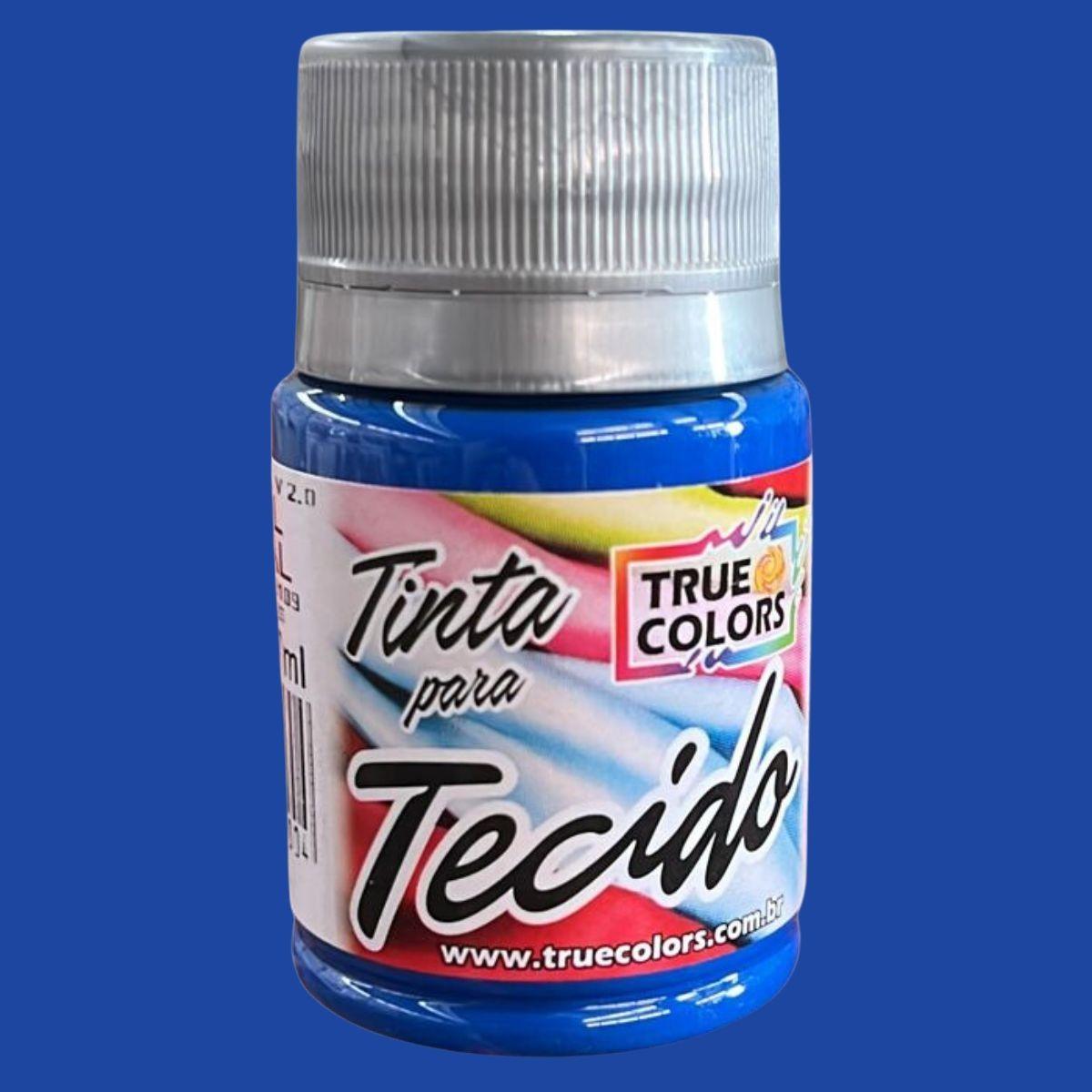 Tinta para Tecido True Colors 37ml Fosca - Palácio da Arte