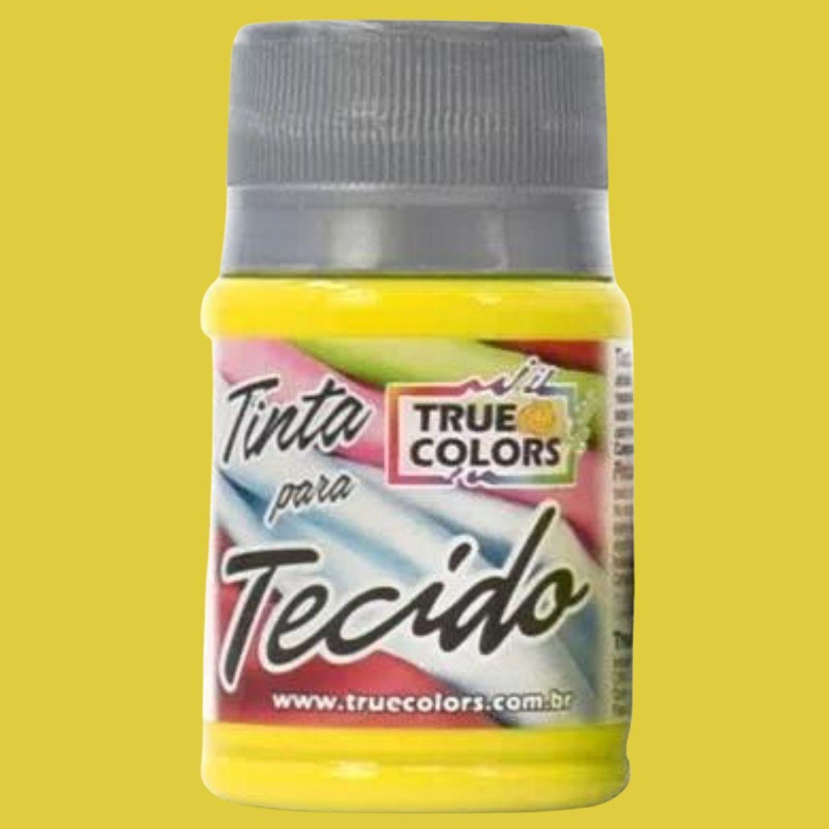 Tinta para Tecido True Colors 37ml Fosca - Palácio da Arte