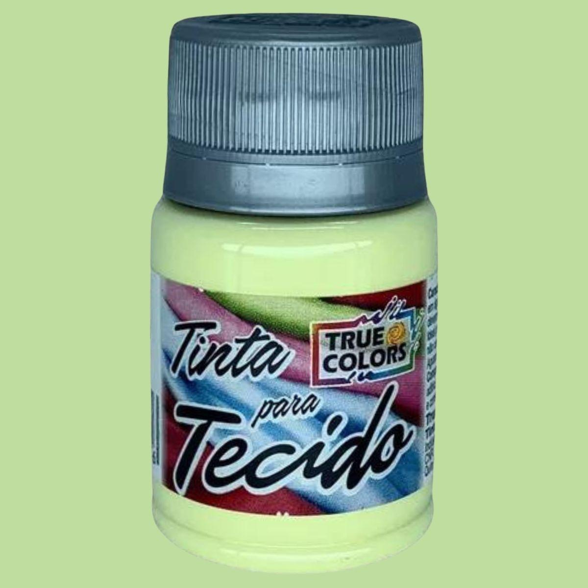 Tinta para Tecido True Colors 37ml Fosca - Palácio da Arte