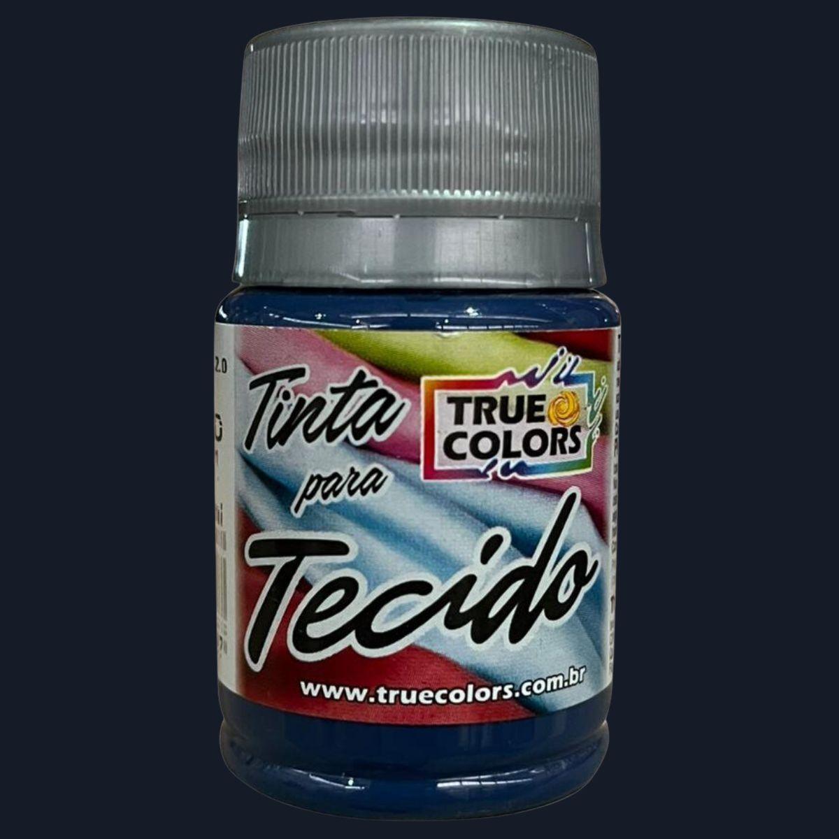 Tinta para Tecido True Colors 37ml Fosca - Palácio da Arte