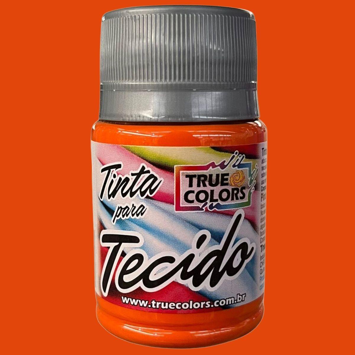 Tinta para Tecido True Colors 37ml Fosca - Palácio da Arte