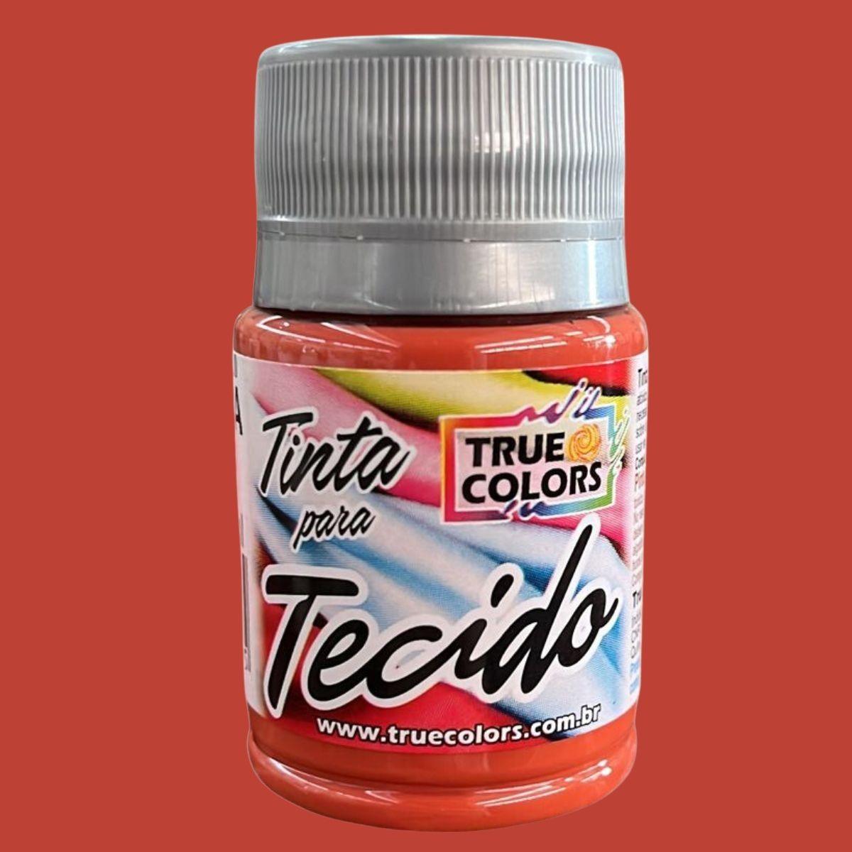 Tinta para Tecido True Colors 37ml Fosca - Palácio da Arte