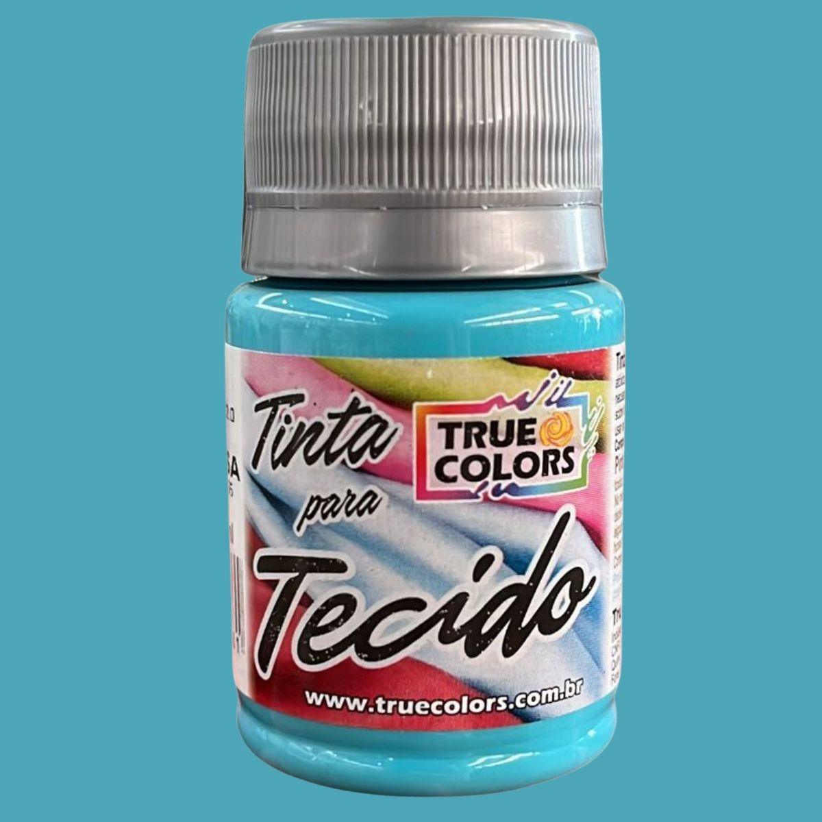 Tinta para Tecido True Colors 37ml Fosca - Palácio da Arte