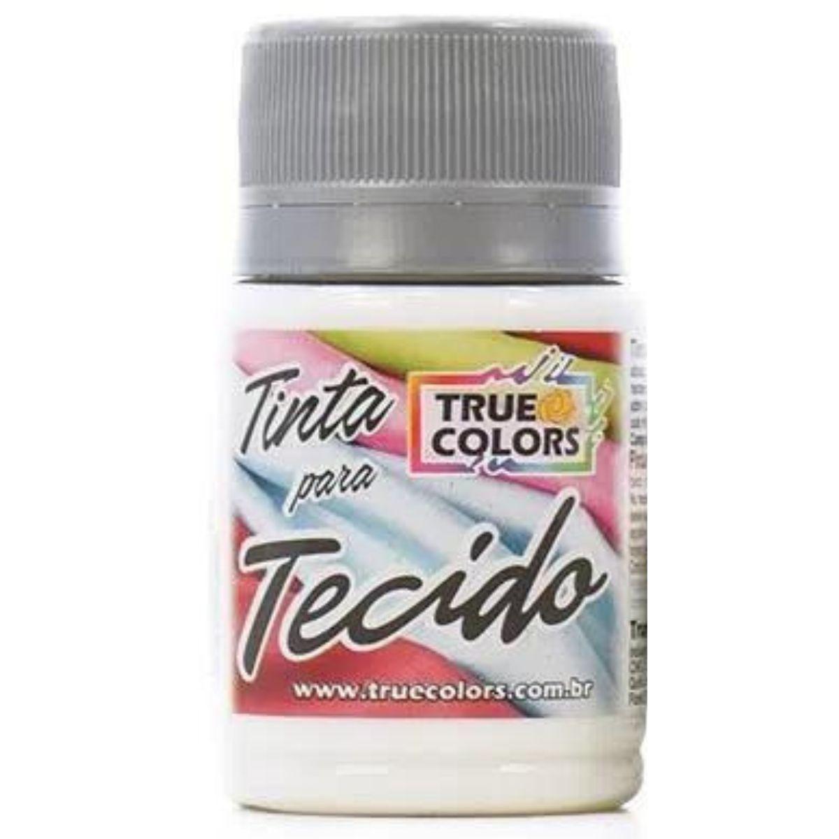 Tinta para Tecido True Colors 37ml Fosca - Palácio da Arte