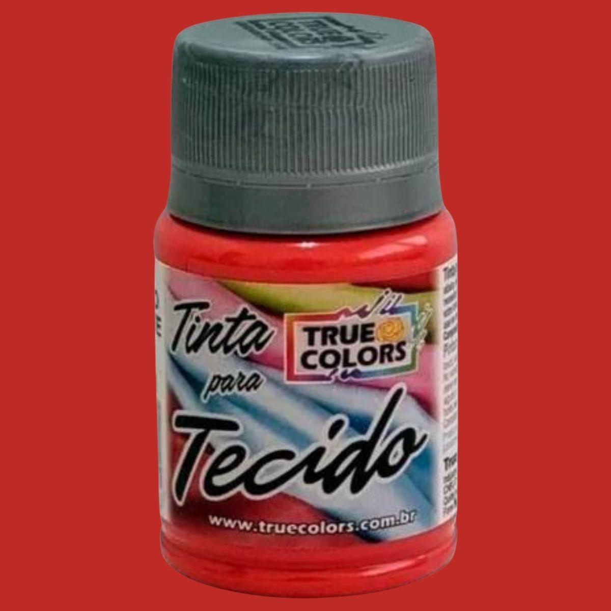Tinta para Tecido True Colors 37ml Fosca - Palácio da Arte