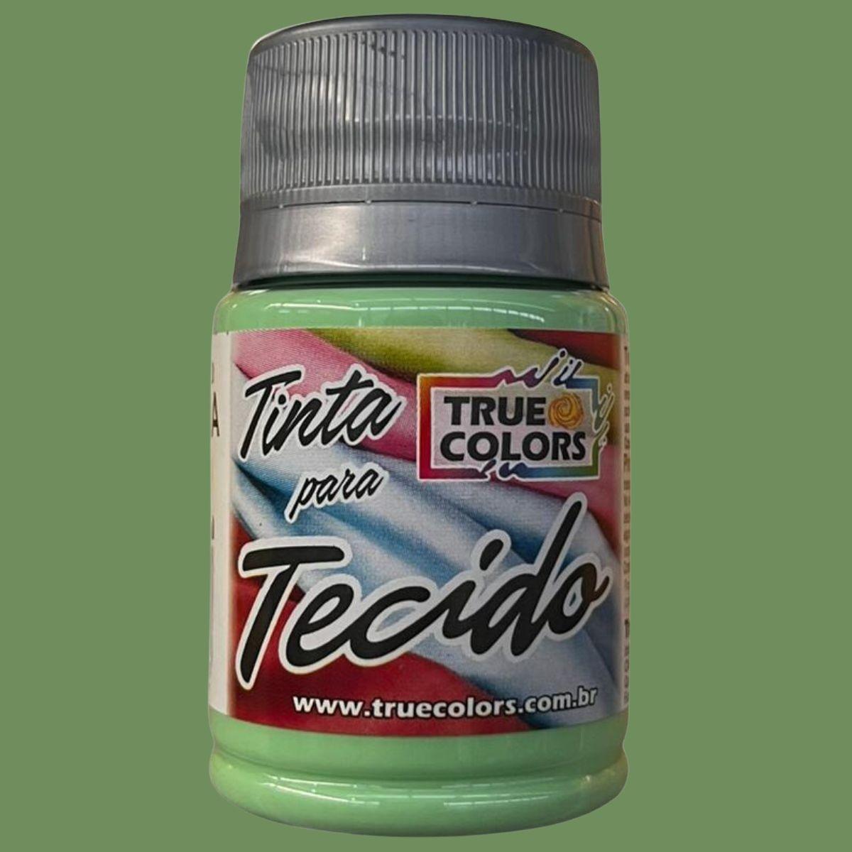 Tinta para Tecido True Colors 37ml Fosca - Palácio da Arte