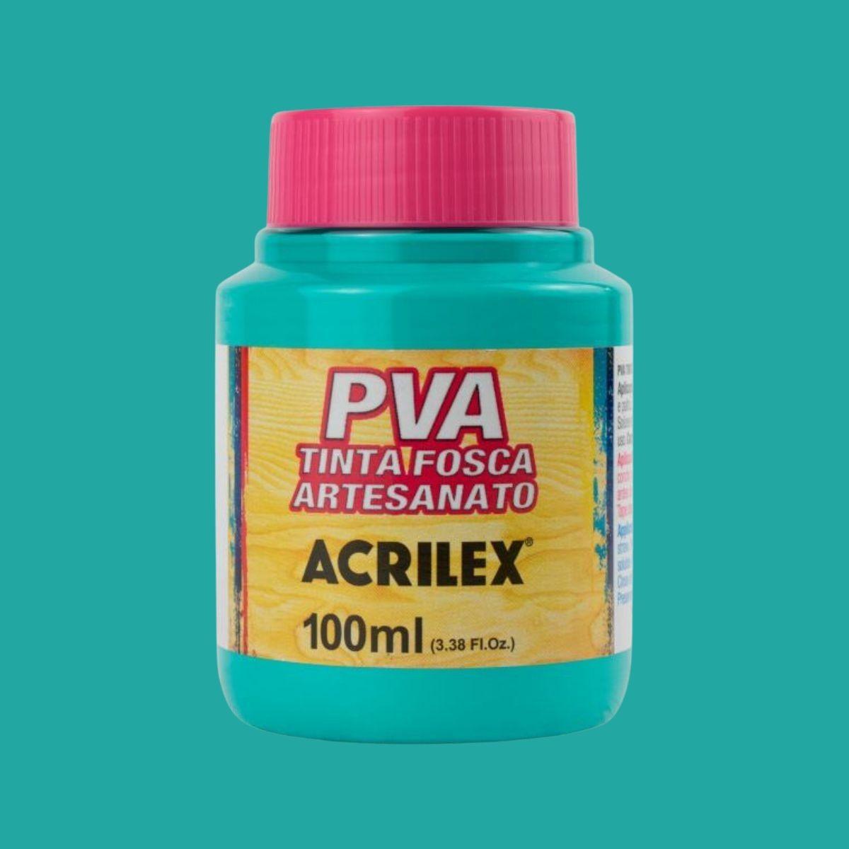 Tinta PVA Acrilex 100ml Fosca Artesanato - Palácio da Arte