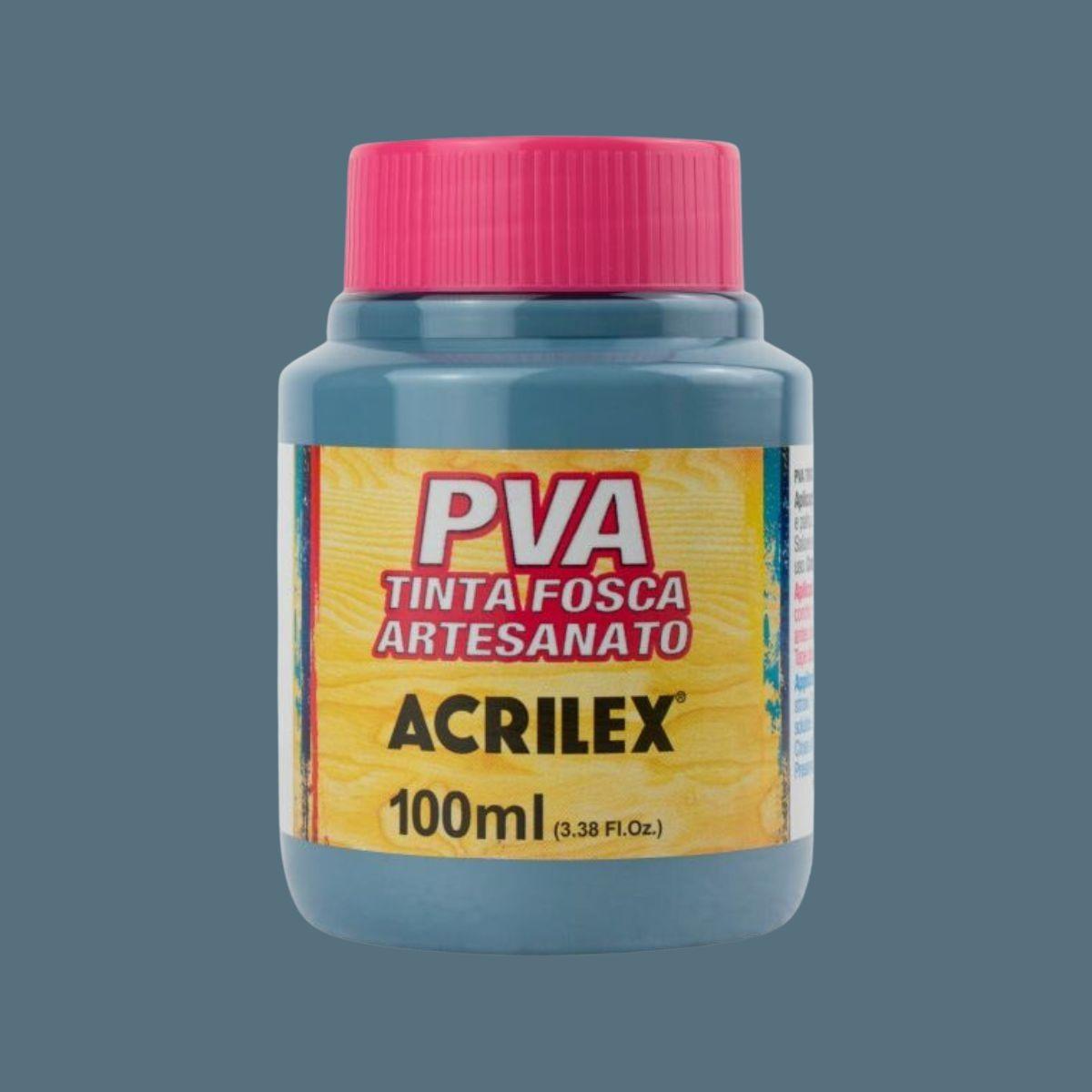 Tinta PVA Acrilex 100ml Fosca Artesanato - Palácio da Arte